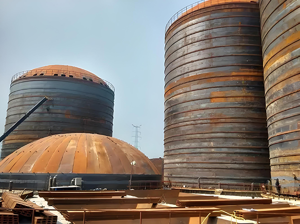 铁山焦粉钢板仓